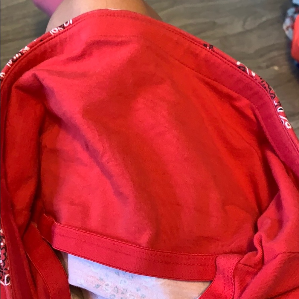 Red Tube Top - Picture 2 of 2